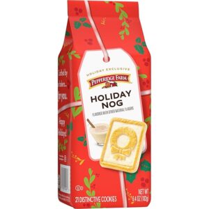Holiday nog cookies