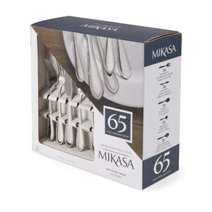 Mikasa 65-Piece 18/10 Stainless Steel