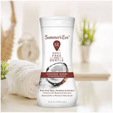 Summers Eve Simply Cleansing Wash 12 Ounce Coconut Water (354ml)