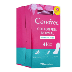 CAREFREE -COTTON FEEL NORMAL (perfume free) 20 liners