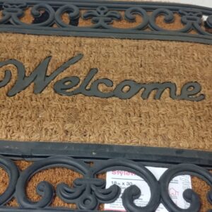 Brown Rectangle Polyester Door Mat, For Kitchen, Mat Size: 24 X 16 Inches